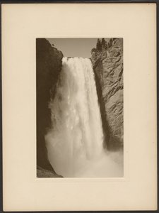 De store vandfald i Yellowstone af Frank Jay Haynes