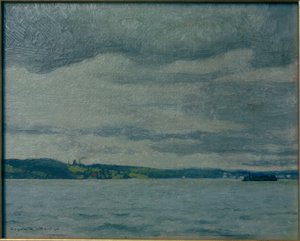 Serenity (Distant Kenora) af Frank Johnston