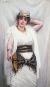 Yoletta 1888 (olie på panel)
