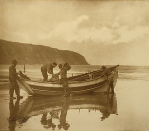 Beaching the Gratitude, ca. 1890