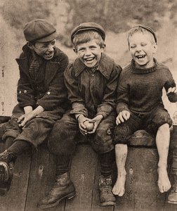 Tre glade drenge, 1889