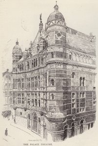 Palace Theatre, London (litho) af Frank Murray