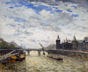 Seinen, Paris (olie på lærred)
