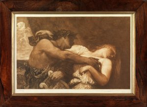 Orpheus og Eurydice (mezzotint)