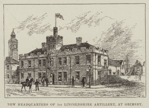Nyt hovedkvarter for 1. Lincolnshire Artillery i Grimsby af Frank Watkins