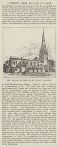 New Parish Church of St Mary, Hornsey af Frank Watkins