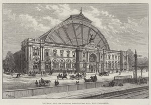 Olympia, den nye nationale landbrugshal, West Kensington af Frank Watkins