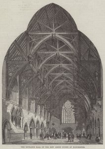 Indgangshallen til New Assize Courts i Manchester af Frank Watkins