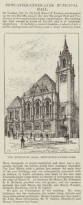 Rådhuset, Newcastle-under-Lyme af Frank Watkins