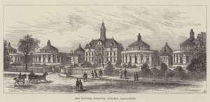 Victoria Hospital, Burnley, Lancashire af Frank Watkins