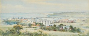 Berwick (akvarel) af Frank Watson Wood