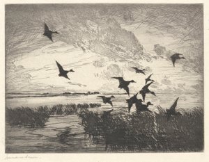 Efter solnedgang af Frank Weston Benson