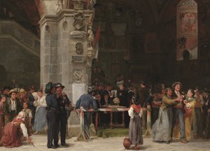 Tegning til militærtjeneste - moderne Italien