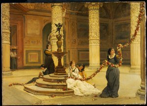 Festivalens morgen - Central Italien, 1876