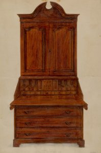 Skrivebord af Franklin C. Moyan