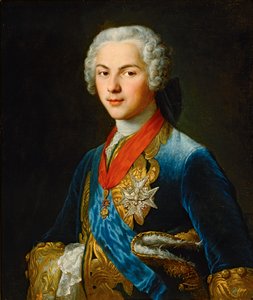 Dauphin Louis, søn af kong Louis XV ... (maleri på lærred) af Francois-Hubert Drouais