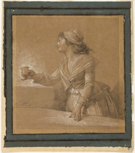 Portræt af Marie-Gabrielle Capet af François André Vincent