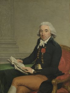Portræt af en mand Portræt af en mand, muligvis Monsieur Baillon af François André Vincent
