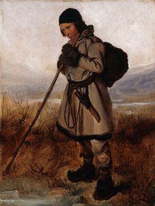 En Laplander, af François Auguste Biard
