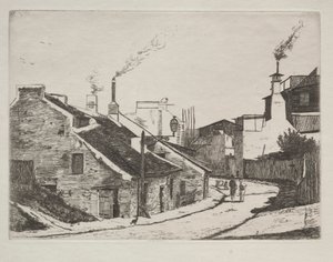 Country Street i Alouette af François Bonvin