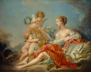 Allegori af musik. 1764