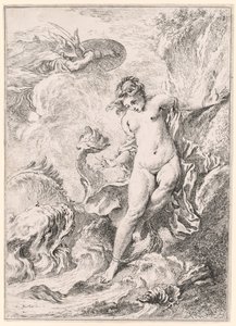 Andromeda Andromède, 1734. af François Boucher