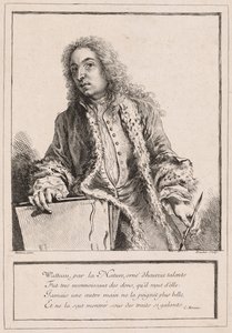 Antoine Watteau af François Boucher
