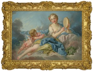 Boucher og atelier - Museen Erato af François Boucher