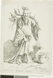 Kinesisk botaniker, fra Samling af forskellige kinesiske figurer fra François Bouchers kabinet af François Boucher