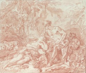 Daphnis og Chloe af François Boucher