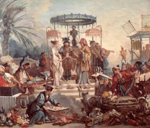 Det kinesiske bryllup af François Boucher