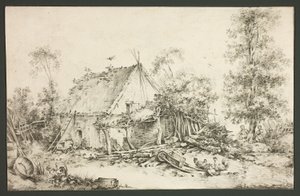 Gårdsgård af François Boucher
