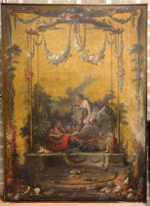 François BOUCHER, Maurice JACQUES - CARTON DE TAPISSERIE. AURORE ET CEPHALE, GOB-21-001 af François Boucher