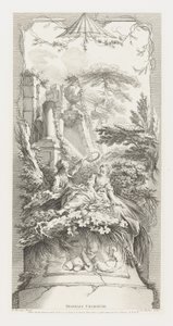 Hommage Champètre (Pastorale) i Nouveaux Morceaux pour des Paravents [Nye koncepter for skærme]. af François Boucher