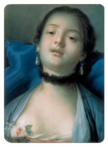 Ung kvinde af François Boucher