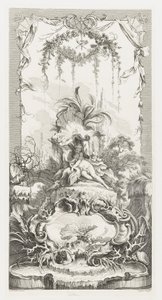 Leda i nye stykker til skærme (nye begreber til skærme) af François Boucher