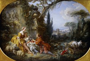 Landlivets charme Fornøjelser ved livet på landet af François Boucher
