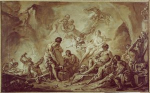 Vulcans smedjer af François Boucher