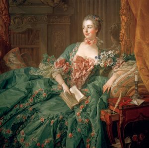 Madame de Pompadour af François Boucher