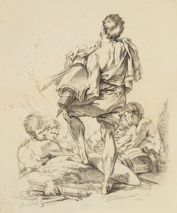 Ny bog med forskellige figurer, 1751. af François Boucher