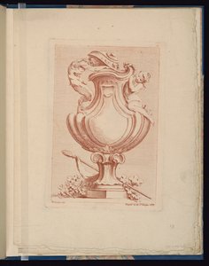 Tallerken 10, Livre de vases (Vasernes Bog) af François Boucher