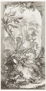 Rocaille (rokokodesign), i Nye stykker til skærme (Nye koncepter til skærme) af François Boucher