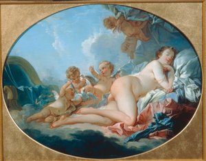 Sovende Venus af François Boucher