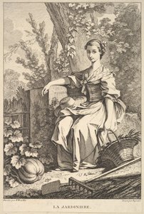 Gartneren, 1741-63. af François Boucher