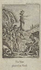Vinen plantet i Gallien af François Boucher