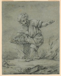 Den ungdommelige sælger af François Boucher