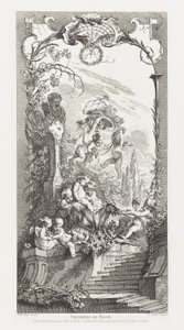 Triapf af Priapus i nye stykker til skærme (nye koncepter for Sc af François Boucher