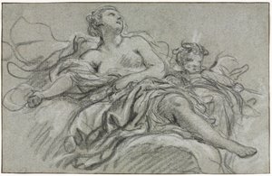 Venus og Amor af François Boucher