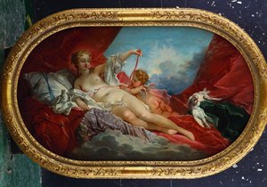 Venus og Amor af François Boucher
