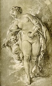 Venus med æblet af François Boucher